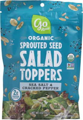 Go Raw Organic Sprouted Seed Salad Toppers Sea Salt & Cracked Pepper - 4 Oz - Image 2