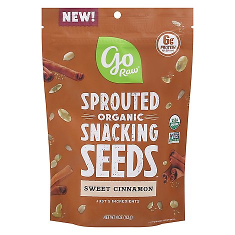 Sweet Cinnamon Snacking Seeds - 4 Oz