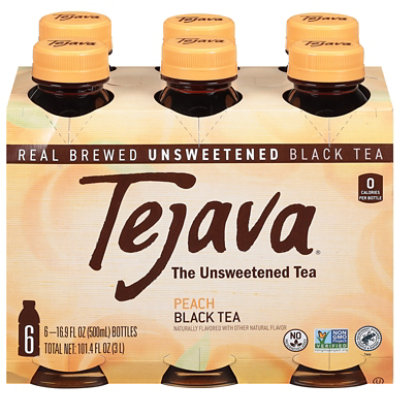 Tejava Peach Black Tea - 6-16.9 Fl. Oz. - Image 3