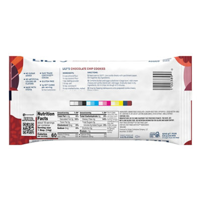 Lilys Sweets Semi-Sweet Style Baking Chips - 9 Oz - Image 1