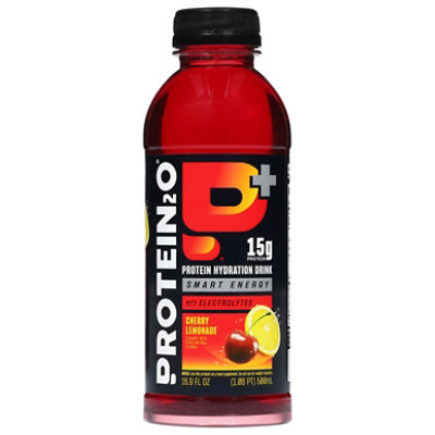Protein2o Protein Infused Water Cherry Lemonade +Energy - 16.9 Fl. Oz. - Image 1