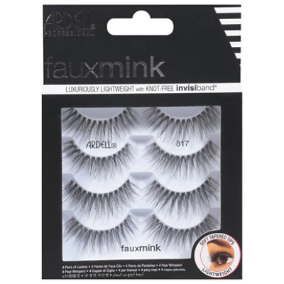 Ardell Lashes Faux Mink 817 4 Count - Each - Image 3