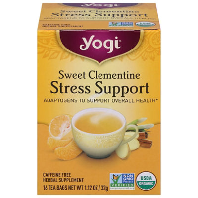 Yogi Teas Tea Slmntne Stress Supprt - 16 Count - Image 2