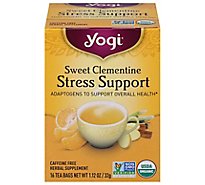 Yogi Teas Tea Slmntne Stress Supprt - 16 Count
