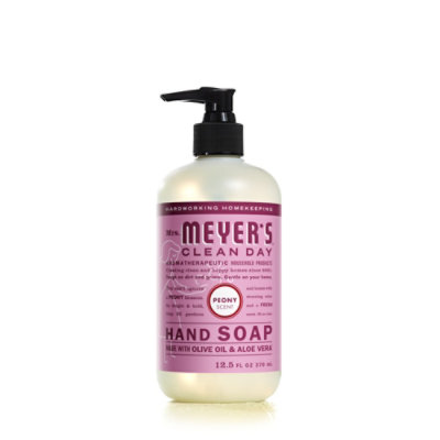 Mrs Meyers Liquid Hand Soap Peony - 12.5 Oz