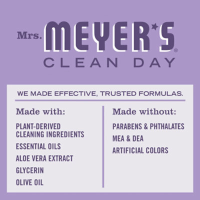Mrs. Meyer’s Clean Day Lilac Hand Soap - 12.5 OZ - Image 4