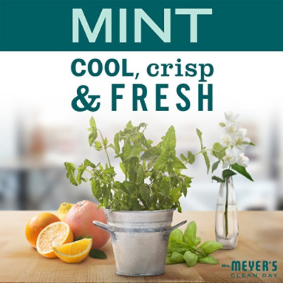 Mrs. Meyer’s Clean Day Mint Hand Soap - 12.5 OZ - Image 3