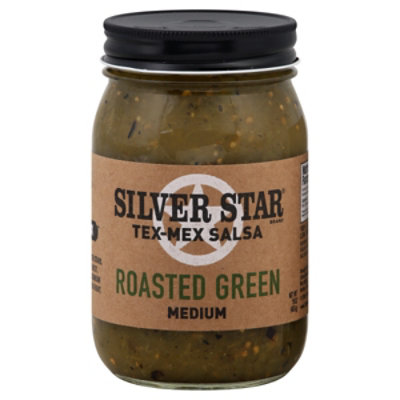 Silver Star Roasted Green Medium Tex-Mex Salsa - 16 Oz - Image 1