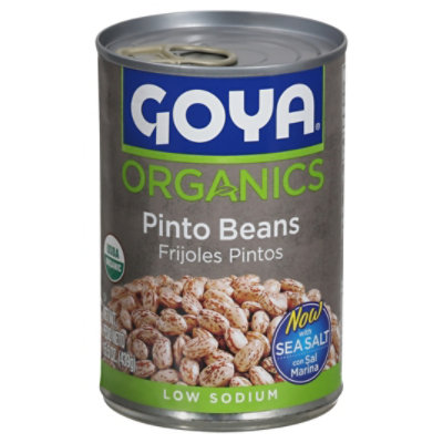 Goya Organic Low Sodium Pinto Beans Canned - 15.5 Oz - Image 3