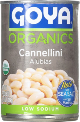 Goya Organic Cannellini Beans - 15.5 Oz - Image 2