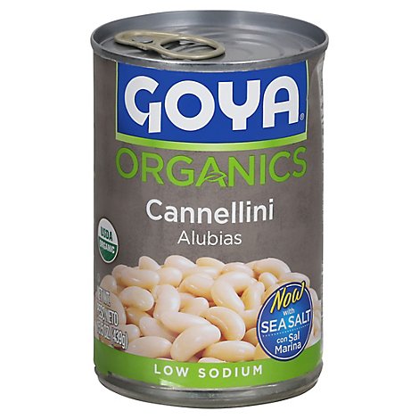 Goya Organic Cannellini Beans - 15.5 Oz