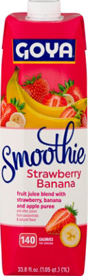 Goya Smoothie Strawberry Banana - 33.8 Fl. Oz. - Image 2