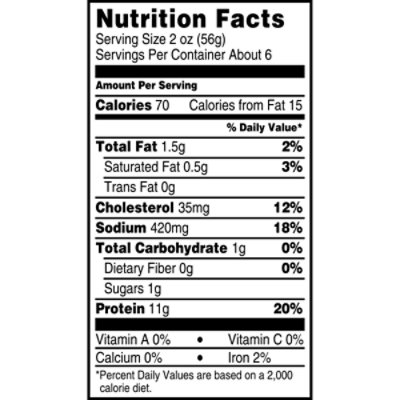 Hillshire Farm Premium Carved Slow Roasted Seasoned Ham Sandwich Meat - 11 Oz - Image 4