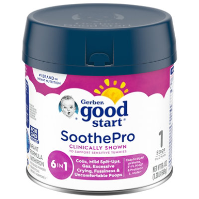 Gerber Good Start Infant Formula SoothePro Powder Stage 1 - 19.4 Oz - Image 3