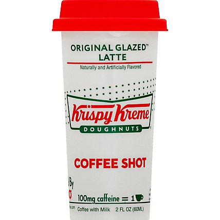 Krispy Kreme Coffee Shot  Original Glaze Latte - 2 Fl. Oz. - Image 2