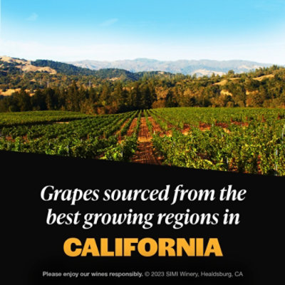 SIMI Chardonnay White Wine - 375 Ml - Image 4