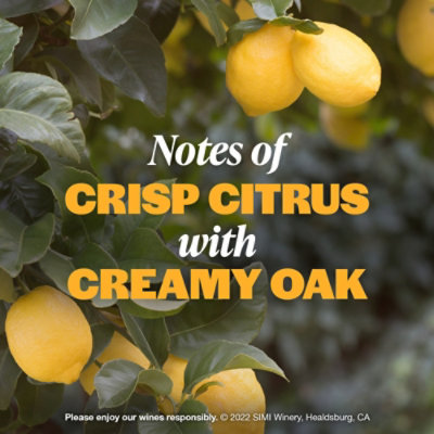 SIMI Chardonnay White Wine - 375 Ml - Image 3