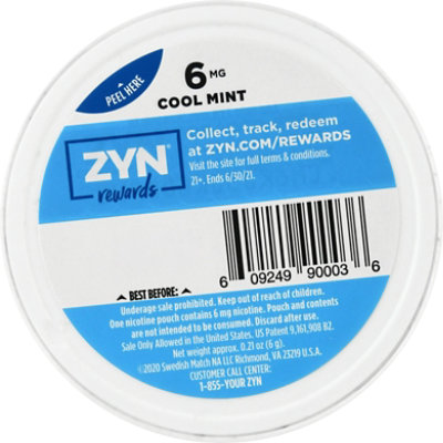 Zyn Cool Mint 6mg - Carton - Image 4