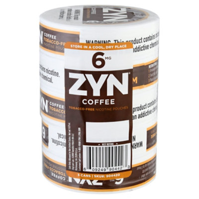 Zyn Coffee 6mg - Carton