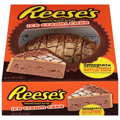 Reeses Peanut Butter Ice Cream Cake - 46 Fl. Oz. - Image 3