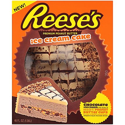 Reeses Peanut Butter Ice Cream Cake - 46 Fl. Oz. - Image 2