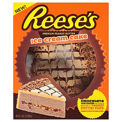 Reeses Peanut Butter Ice Cream Cake - 46 Fl. Oz. - Image 1