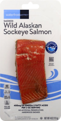 waterfront BISTRO Salmon Wild Alaskan Sockeye - 4 Oz - Image 2