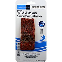 waterfront BISTRO Salmon Wild Alaskan Sockeye Smoked Peppered - 4 Oz - Image 2