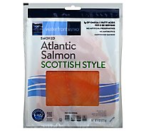 waterfront BISTRO Salmon Atlantic Scottish Style Smoked - 4 Oz