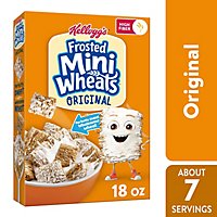 Frosted Mini-Wheats High Fiber Breakfast Cereal - 18 Oz - Image 2
