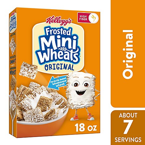 Frosted Mini-Wheats High Fiber Breakfast Cereal - 18 Oz