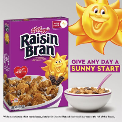 Raisin Bran High Fiber Original Breakfast Cereal - 16.6 Oz - Image 5