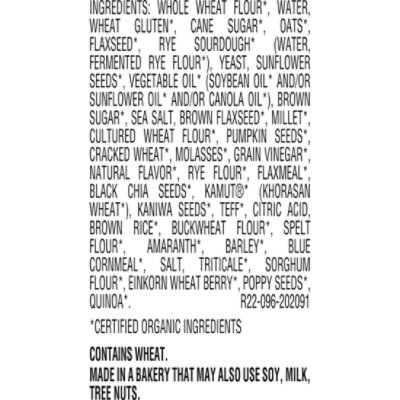 Arnold Organic Thin Sliced 22 Grains Bread - 20 Oz - Image 2