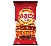 Macs Hot And Spicy Pork Skins - 5 Oz