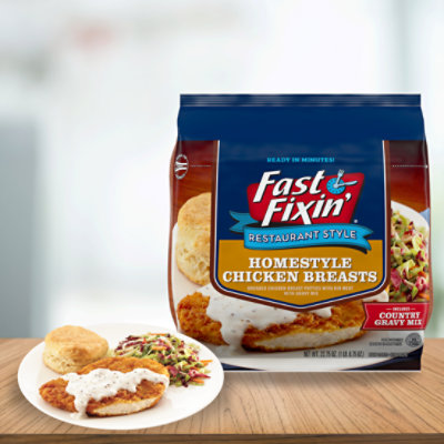 Fast Fixin Homestyle Chicken Breasts With Gravy - 22.75 Oz - Image 2
