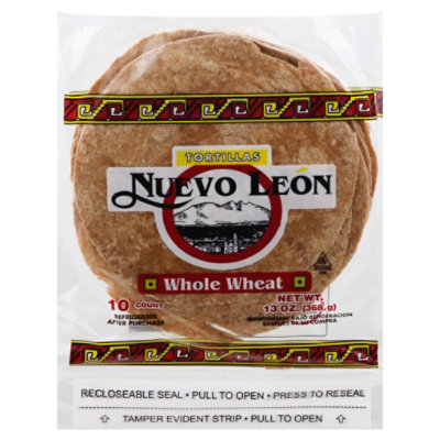 Tortillas Nuevo Leon Whole Wheat Tortilla - 13 Oz - Image 1