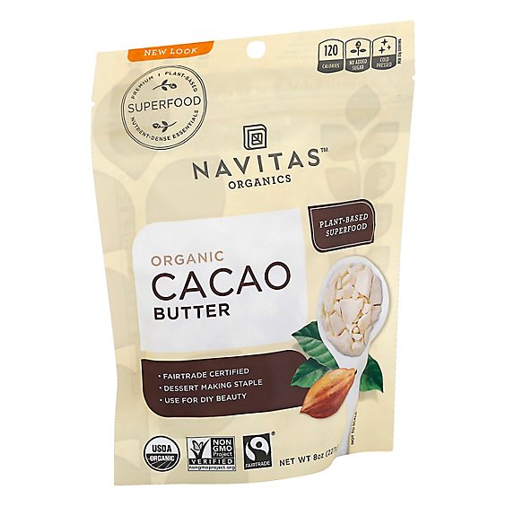 Navitas Butter Cacao - 8 Oz