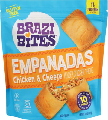 Brazi Bites Empanadas Chicken & Cheese 10 Count - 10 Oz - Image 2