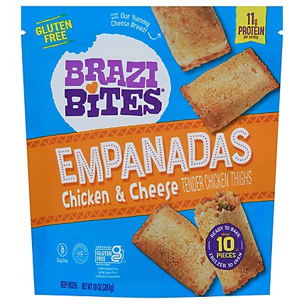 Brazi Bites Empanadas Chicken & Cheese 10 Count - 10 Oz - Image 1