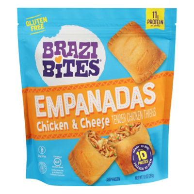 Brazi Bites Empanadas Chicken & Cheese 10 Count - 10 Oz - Image 1