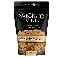 Wicked Minis Garlic Parmesan Oyster Crackers - 6 Oz
