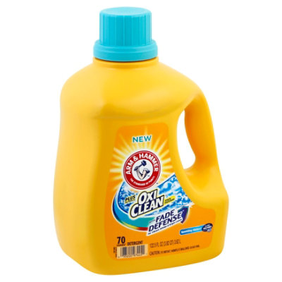ARM & HAMMER Plus OxiClean Fade Defense 70 Loads Liquid Laundry Detergent - 122.5 Fl. Oz. - Image 1