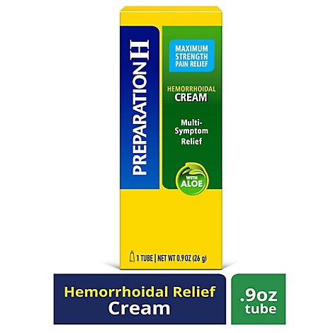 Preparation H Multi Symptom Cream - .9 Oz