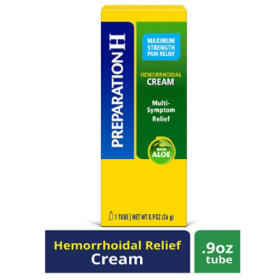 Preparation H Hemorrhoid Symptom Treatment Suppositories, Cocoa Butter, 24  Count 