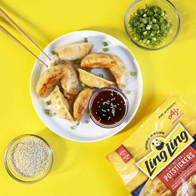 Ling Ling Pork Potstickers - 56 Oz - Image 5