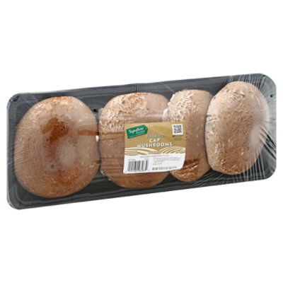 Signature Farms Mushrooms Portabella Cap - 18 Oz