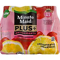 Minute Maid Plus Antioxidants Cherry Lemonade - 6-10 Fl. Oz. - Image 2