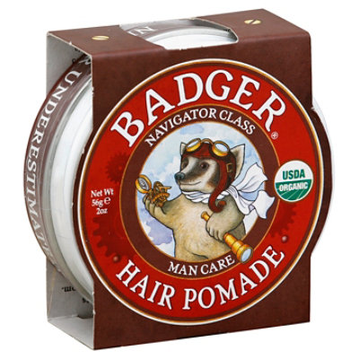 Badger Hair Pomade - 2 Oz - Image 1