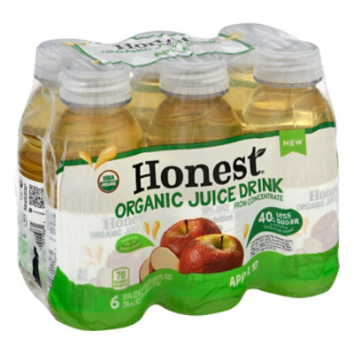 Honest Organic Apple Juice, 6 bottles / 10 fl oz - Kroger