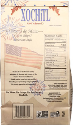 Xochitl American Style Sea Salt Corn Chips - 12 Oz - Image 5
